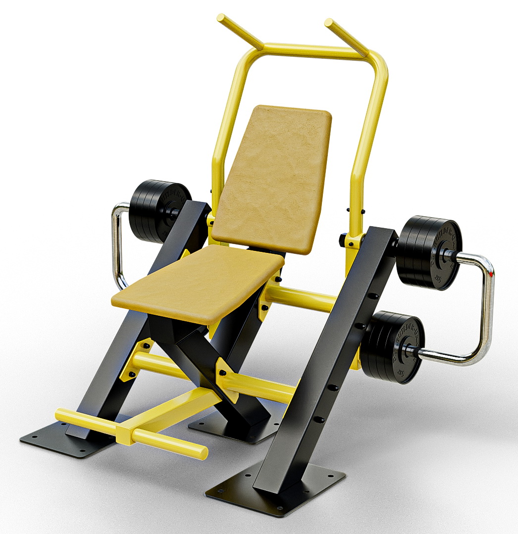 Тренажер уличный Пресс, скручивания сидя Air Gym YTX14 купить по ...