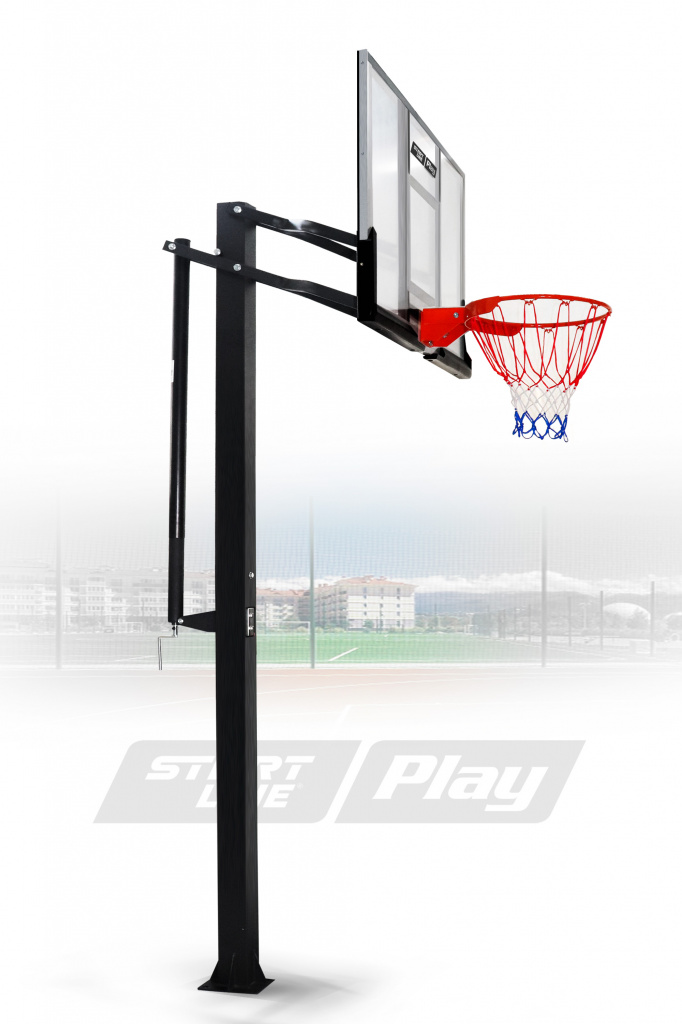 Баскетбольная стойка Professional-022B START LINE Play купить по доступной цене | Стойка баскетбольная, комплект и другие группы товаров в интернет-магазине Air-Gym.ru