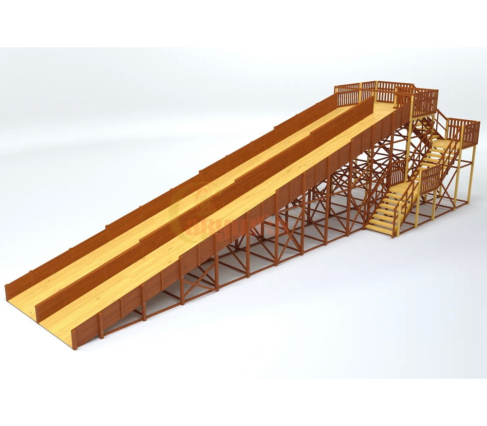 Зимняя горка Савушка ЗИМА 12 (скат 18 м) купить по доступной цене | Зимние деревянные  горки и другие группы товаров в интернет-магазине Air-Gym.ru