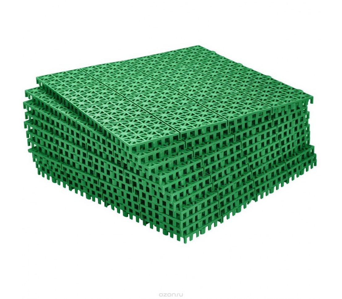 Купить уличное покрытие. Покрытие модульное Erfolg Home & Garden 33x33 см, зеленый. Настил садовый модульный 33 33 уп 9шт. Модульное покрытие для дорожек (30*30см, 9 шт) зеленое, 77001, Pol-Plast. Покрытие модульное Pol-Plast 30х30 см, зеленый.
