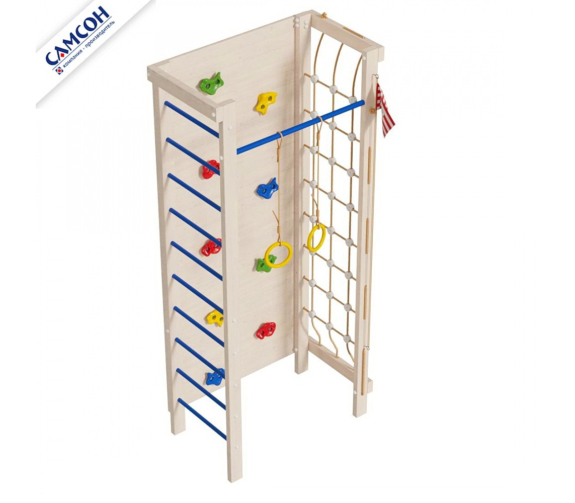 детская деревянная шведская стенка для дома