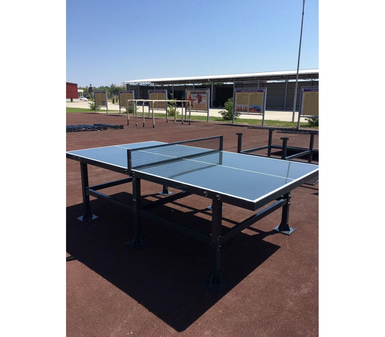 Теннисный стол City strong Outdoor - бетонный антивандальный теннисный стол.