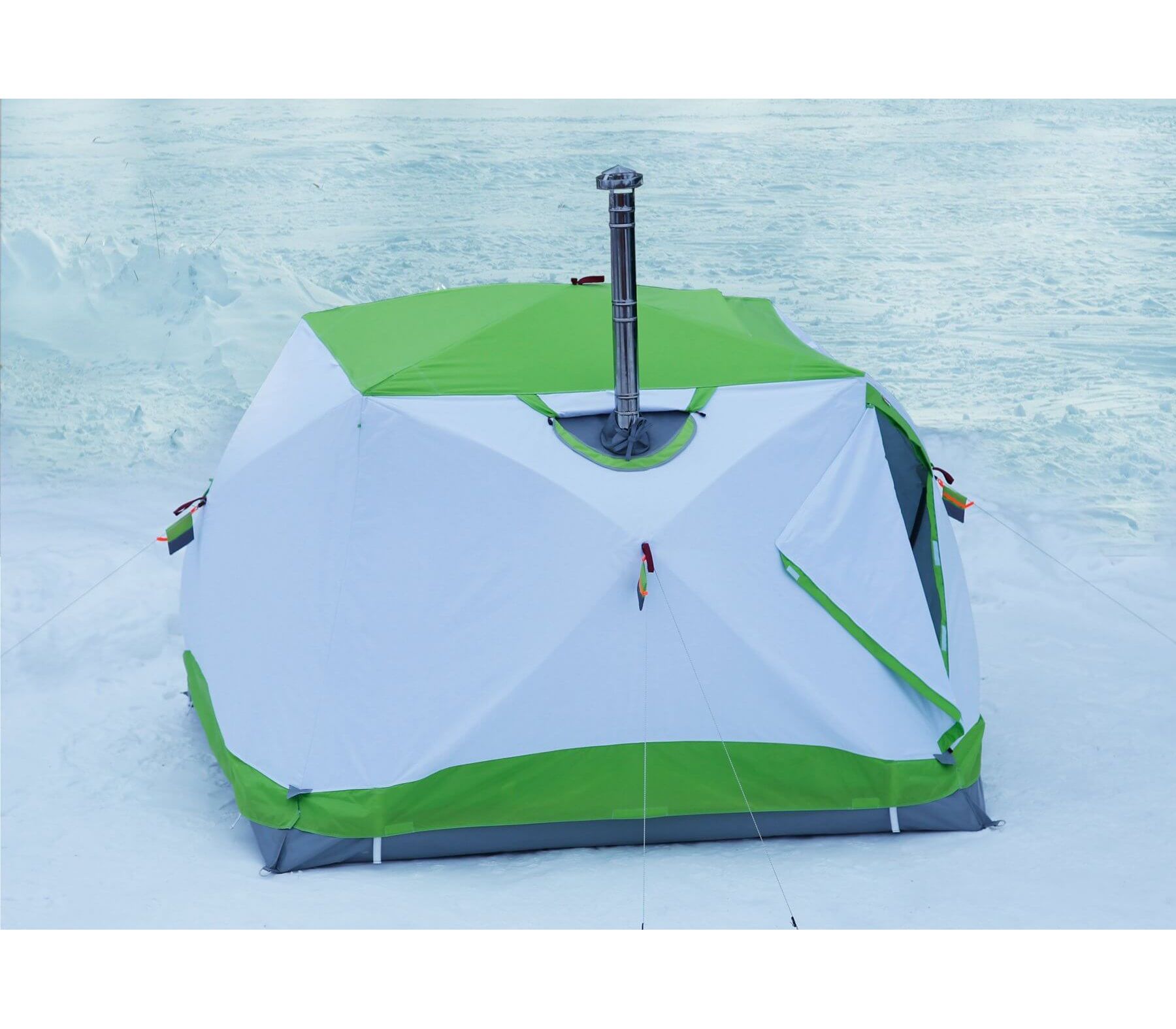 Зимняя палатка Берег УП-5 двухслойная с тамбуром