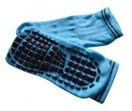 Носки антискользящие детские. Голубой, фото 1