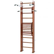 Детский спортивный комплекс Карусель 2Д.03.02 к стене + тренажер для осанки №2 Орех