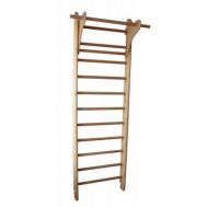 Шведская стенка СБ ДТ с деревянным турником, фото 1