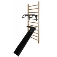 Шведская стенка СБ с турником-брусьями и доской для пресса с валиками для ног, фото 1