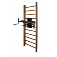 Шведская стенка Бук Стандарт с брусьями -пресс, фото 1