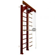 Детский спортивный комплекс Карусель 2Д.02.02 к стене Венге, фото 1