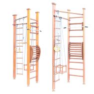 Детский спортивный комплекс Карусель 3Д.01.01 + тренажер для осанки №2 Светлый