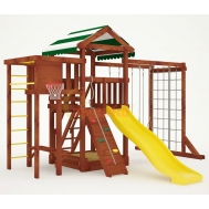 Детская площадка Савушка Мастер 4 (Махагон)