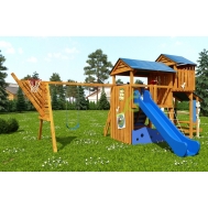 Детская деревянная площадка IgraGrad Домик 3 для общественных мест