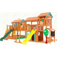 Детская деревянная площадка IgraGrad Домик 6 Совенок