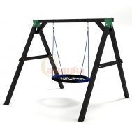 Качели Сава BLACK с качелями Гнездо
