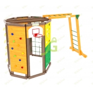 Детский спортивный комплекс WorkOut с рукоходом