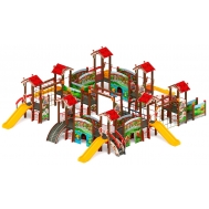 В ГОСТЯХ У СКАЗКИ детский игровой комплекс ДИК 1.05.01-31(H=900)