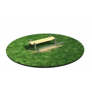 Скамья с упорами гимнастическая (модерн.) СВС-62-М