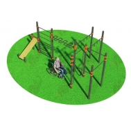 Спортивный комплекс, адаптированный для инвалидов-колясочников СВС-126-М