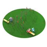 Спортивный комплекс, адаптированный для инвалидов-колясочников СВС-137-М