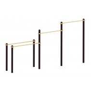 Два турника разноуровневых и брусья YSK104