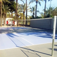 Сетка волейбольная EL LEON DE ORO, нить 3мм ПП, стал. трос (03.216)