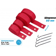 Разметка площадки для пляжного волейбола с колышкам для крепления в грунт (03.3.300.1)