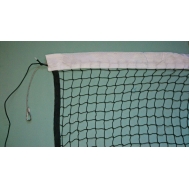 Сетка для бадминтона толщина нити 1,5 мм, трос металл (02.301)
