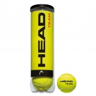 Мяч теннисный HEAD Team 3B, нат. резина, фетр (11.401)