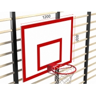 Щит баскетбольный навесной с фермой (01.209)