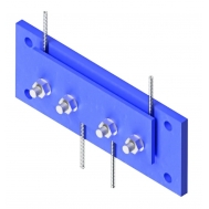 Кронштейн для фиксации тросов гимнастических колец (04.422)