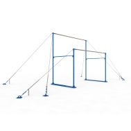 Брусья гимнастические женские разновысокие на растяжках (04.104)