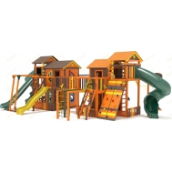 Детская деревянная площадка IgraGrad Домик 7 мод.1