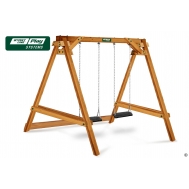 Качели деревянные (высокая) + 2 качели XL