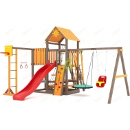 Детская площадка IgraGrad Панда Фани с балконом мод.2