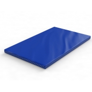 Мат гимнастический на шнуровке 2х1,25х0,1 м