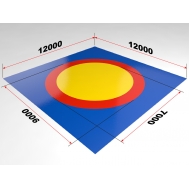 Ковер борцовский 12х12 м (5.400)