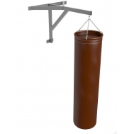 Боксёрский мешок, вес 95-110 кг, кожа, профессиональный (05.103)