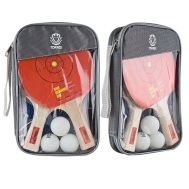 Набор для настольного тенниса TORRES Control 10 (2 ракетки, 3 мяча, сетка, стойка) (12.222)