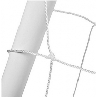 Сетка футбольная 7,5х2,5 м, нить D=3 мм, ячейка 16х16 мм (15.211)