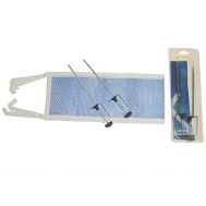 Сетка для настольного тенниса, винтовой зажим (12.211)