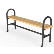 Уличная скамейка без спинки (14.6.400)