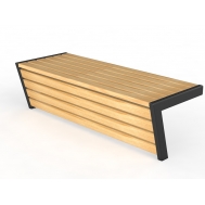 Уличная скамейка без спинки «Консоль» (14.6.300)