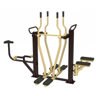 Уличный тренажер Лыжники + Велосипед + Степпер  Air-Gym YT36