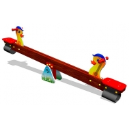 Качалка-балансир на пружине ZION Утята (КЧ028)