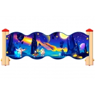 Ограждение детской площадки ZION Космос У2 (ОГД060)