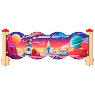 Ограждение детской площадки ZION Космос У3 (ОГД061)