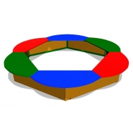 Детская песочница ZION Ромашка (П006)