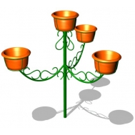 Цветочница парковая ZION ЦВ-2 (СП020)
