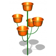 Цветочница парковая ZION ЦВ-4 (СП022)
