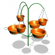 Цветочница парковая ZION ЦВ-5 (СП023)